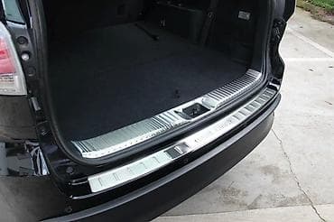 4x4: Тойота хайлендер 2017 накладка на задний бампер и багажник — 1