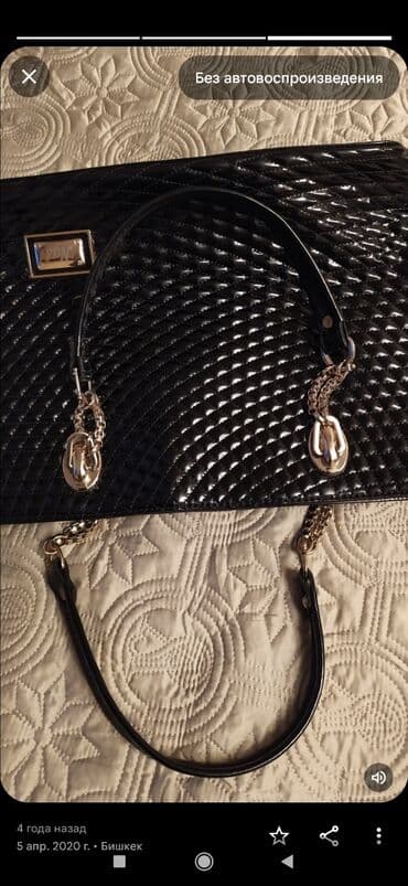 брендовые сумки: 1. Новая кожанная-лакированная сумка для стильных дам — 2