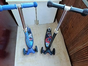 Спорт и отдых: Детский самокат, Трёхколёсный, Б/у — 1