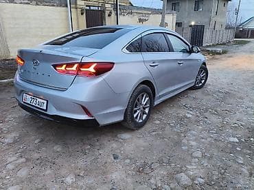 aser swift: Аренда: Хюндай Соната Нюрайс 2020 г/в, серебристого цвета; Депозит — 3