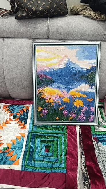 Цена договорная Картины “алмазной мозаикой”