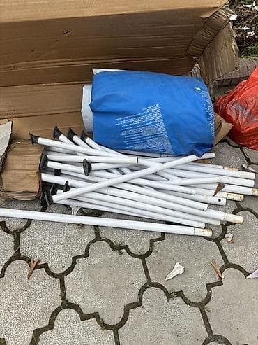 Лестницы для бассейнов: Каркасные детали для каркасного бассейна Bestway Steel Pro. Состав: - — 1