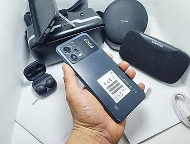 Poco X5 Pro 5G, Б/у, 512 ГБ, цвет - Черный, 2 SIM, 1 SIM, eSIM