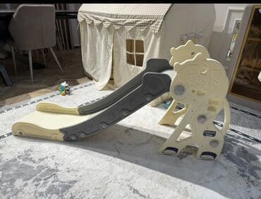 детский домик для девочек: Детская горка Для дома, Пластик — 1