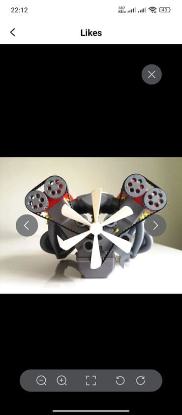 купить системник игровой: Сборная модель работающего двигателя V10 DeSteiner - Набор деталей — 10