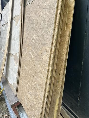 куплю ленолиум: OSB-плиты + рулонное напольное покрытие (линолеум под серый дуб) — 2