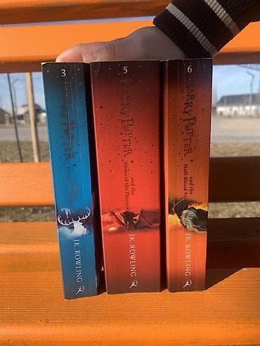 Комплект из 3 книг «Harry Potter» на английском языке (издательство
