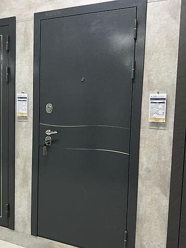 Внутренняя отделка: Двери для домов и квартир, Металлическая, Одностворчатая, цвет - Серый — 4