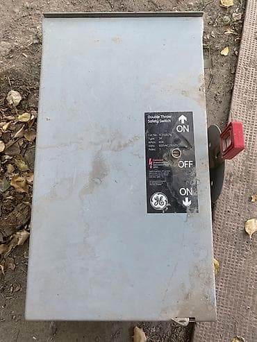 купить бычка: Переключатель безопасности GE Double Throw Safety Switch - — 1