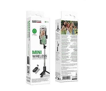 курта: Монопод BOROFONE BY14 Graceful mini live broadcast holder (BLACK) - — 1