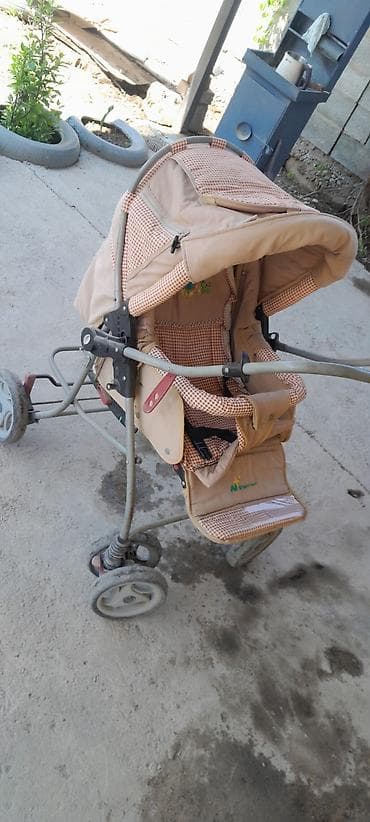 easywalker charley: Коляска, Другой бренд, цвет - Коричневый, Б/у — 1