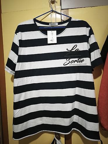 Футболка, Оверсайз, Трикотаж, Жаңы, 2XL — 6