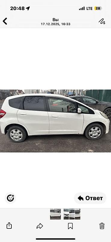 рейлинг фит: Honda Fit: 2009 г., 1.3 л, Автомат, Бензин, Хэтчбэк — 3