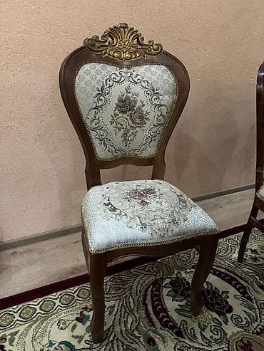 small table: Стол и стул для зала, цвет - Коричневый — 3