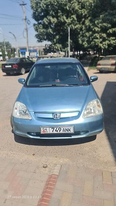 боз белер: Honda Civic: 2001 г., 1.5 л, Кол менен иштөөчү, Хетчбек — 2