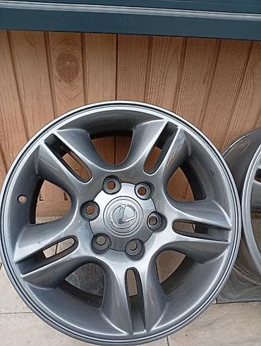 зеркало большие: Литые Диски R 17 Lexus, Комплект, отверстий - 6, Б/у — 2