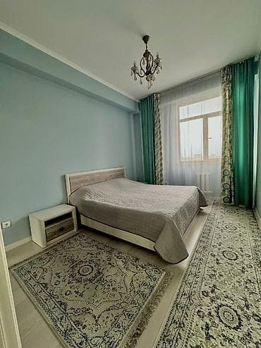 квартиры в аренду токмок: 3 комнаты, С мебелью полностью — 2