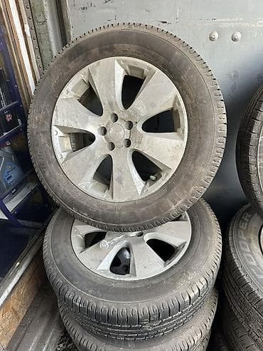 диски субару форестер 17: Колеса в сборе 225 / 60 / R 17, Всесезонная, Б/у, Комплект, Легковые, Литые, отверстий - 5 — 1