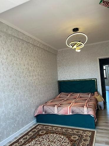 2 bedroom: 2 комнаты, 60 м², Городская больница №4 (ул. Айни) Элитка, 2 этаж, Евроремонт — 5