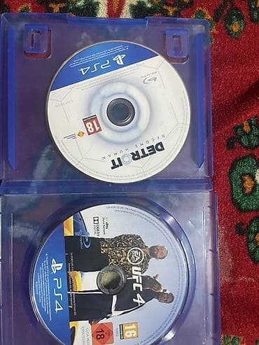 диск ufc 4: Диски для PlayStation 4 (Blu‑ray), комплект из двух игр: - Detroit — 1