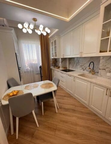 сниму двухкомнатную квартиру на длительный срок: 2 комнаты, Риэлтор, С мебелью полностью — 4