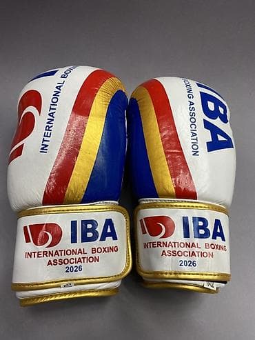 real: Боксерские перчатки IBA (International Boxing Association) 2026 ( кожа — 2