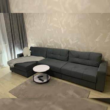 Угловой диван, Складной, Трехместный