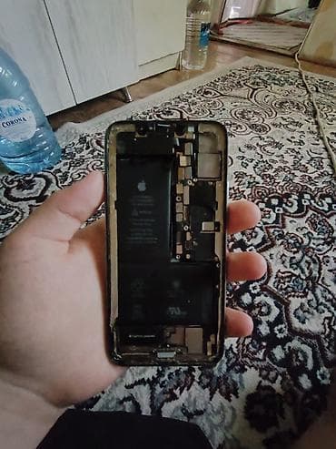 ipone 7: IPhone X, Б/у, 256 ГБ, Белый, Защитное стекло, Чехол, 100 % — 2