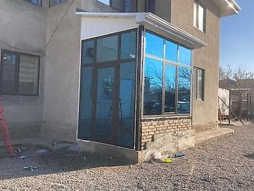 glass: Панорамное остекление и входная группа из алюминиевого профиля - — 2