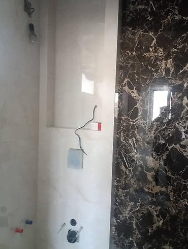 каменный шпон: Укладка плитку - Укладка крупноформатного керамогранита (светлый — 4