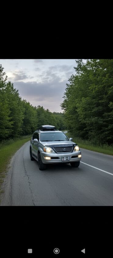 внедорожник авто: Lexus GX: 2003 г., 4.7 л, Автомат, Газ, Внедорожник — 2