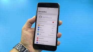 Техника и электроника: IPhone 8 Plus, Б/у, 64 ГБ, Черный, Чехол, 75 % — 5