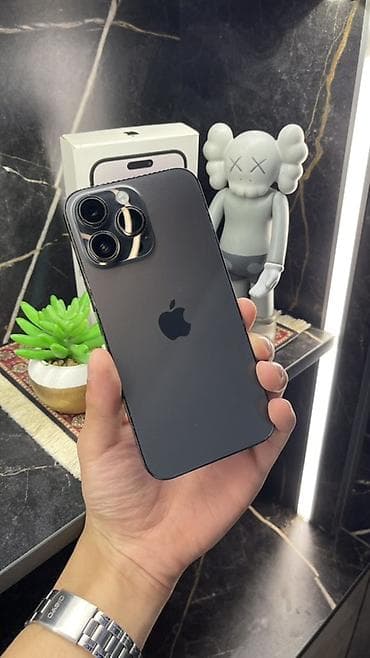 i phon: IPhone 14 Pro Max, 256 ГБ, Черный, Коробка, 80 % — 1