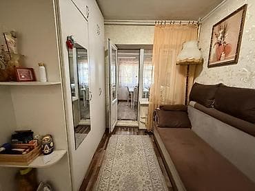 кывартира: 3 комнаты, 64 м², Индивидуалка, Пишпек Индивидуалка, 1 этаж, Косметический ремонт — 4