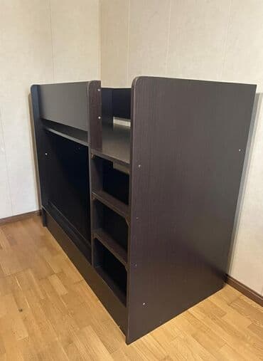 двухъярусные кровати в бишкеке фото: Детский диван, Б/у, цвет - Коричневый — 2