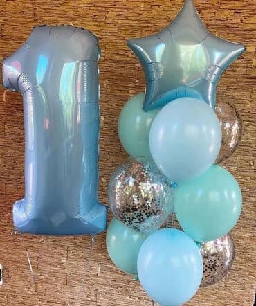 купить гелевый балон для шаров: Геливые шары Шарики на заказ Выписка из роддома День рождения Юбилей — 29