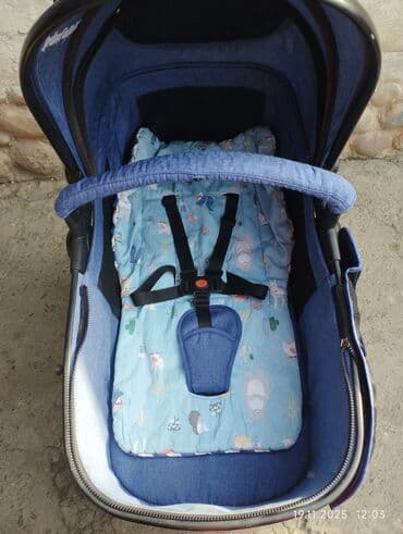 куплю коляску детскую: Коляска, цвет - Голубой — 5