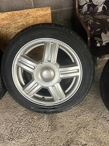 Шиналар жана дисктер: Дөңгөлөктөр монтажда 195 / 45 / R 15, Жай, Жаңы, Комплект, Куйма — 2