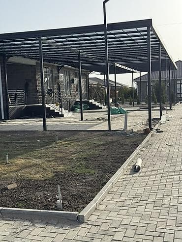 сандык тор: Навес, Другая форма, Металл, Поликарбонат, Установка — 4