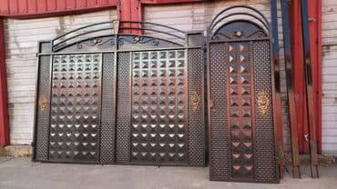 металлические ворота фото и цены: Распашные ворота Металлические — 11