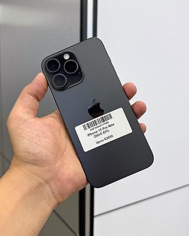 redmi note9c: IPhone 15 Pro Max, Б/у, 256 ГБ, Black Titanium, Защитное стекло, Чехол, В рассрочку, 83 % — 1
