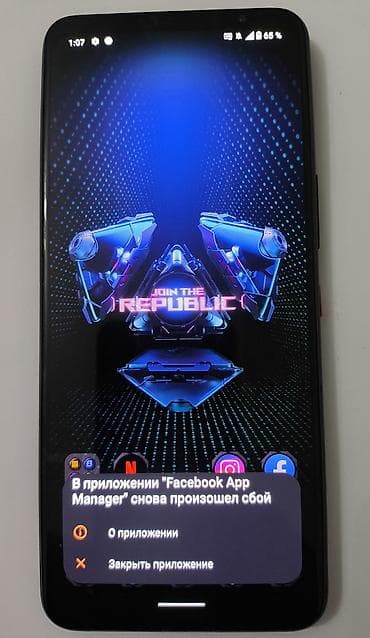 elm327 bluetooth: Asus ROG Phone, Б/у, 512 ГБ, цвет - Черный, 2 SIM — 2