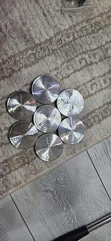 volk rays: Колпаки R 17, Б/у, Комплект — 3