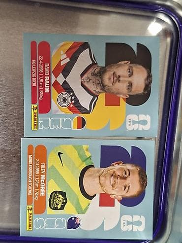 panini: Набор из 2 коллекционных наклеек Panini FIFA 26 - David Raum — 1