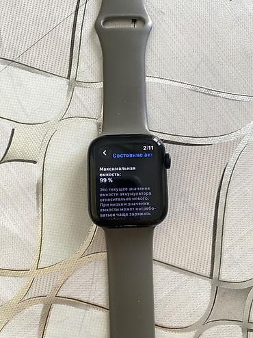 iphone 512: Apple Watch SE, 44 мм, алюминиевый корпус (Space Gray), стекло Ion‑X — 4