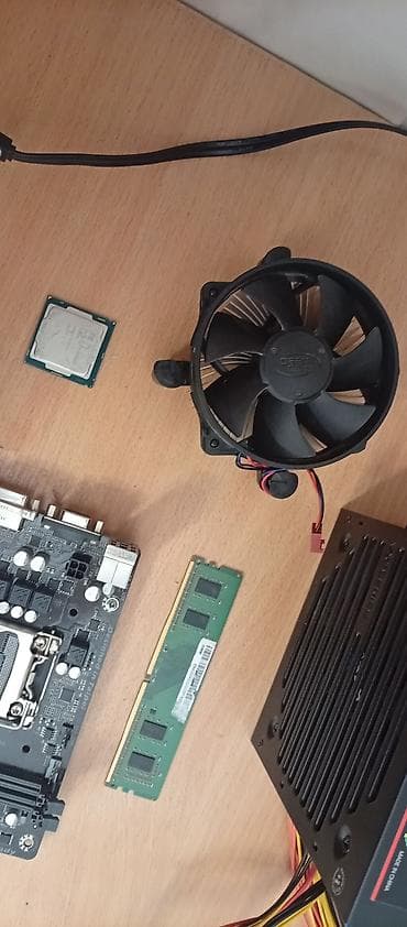 hyper x cloud: Комплект материнская плата h310m+4гб ддр4+Celeron g4900 блок питания — 4