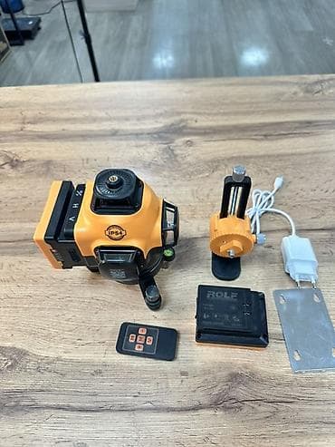 Үй жана бакча: Лазерный уровень ROLF (Germany Technology), класс защиты IP54 — 1