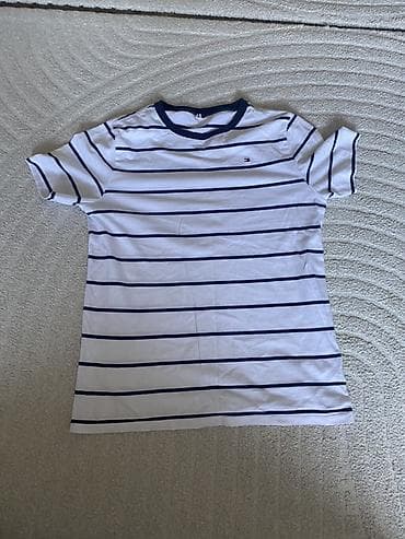 mn m: Мужская футболка, XS, Tommy Hilfiger, Новый, цвет - Белый — 1