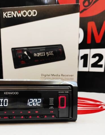 колонка комбик: Kenwood модель kmm -105. Usb,fm,aux. Оригинальная магнитола японской — 4