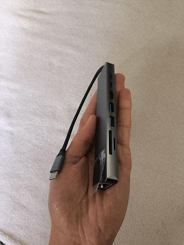 i̇pad pro m5: USB-C хаб 7-в-1 (Type‑C Adapter 7 in 1) Основные возможности: - — 4